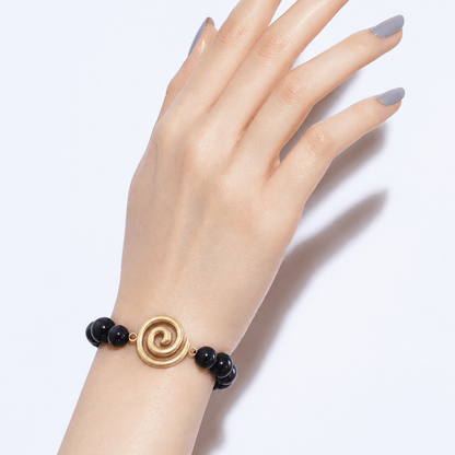 Vortex Shungite EMF Protection Bracelet - ORMIRO